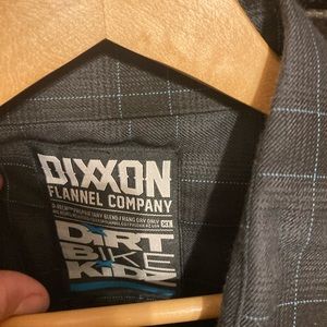 Mens DIXXON XL “Dirt Bike Kids” Flannel